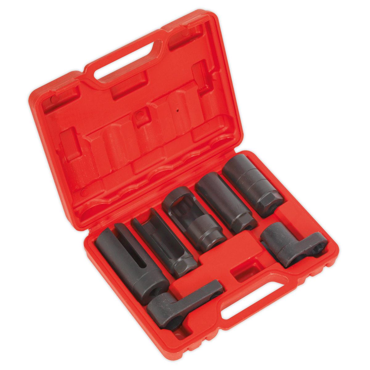 Oxygen Sensor Socket Set 3/8" & 1/2"Sq Drive 7pc SX032