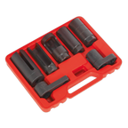Oxygen Sensor Socket Set 3/8" & 1/2"Sq Drive 7pc SX032