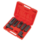 Oxygen Sensor Socket Set 3/8" & 1/2"Sq Drive 7pc SX032