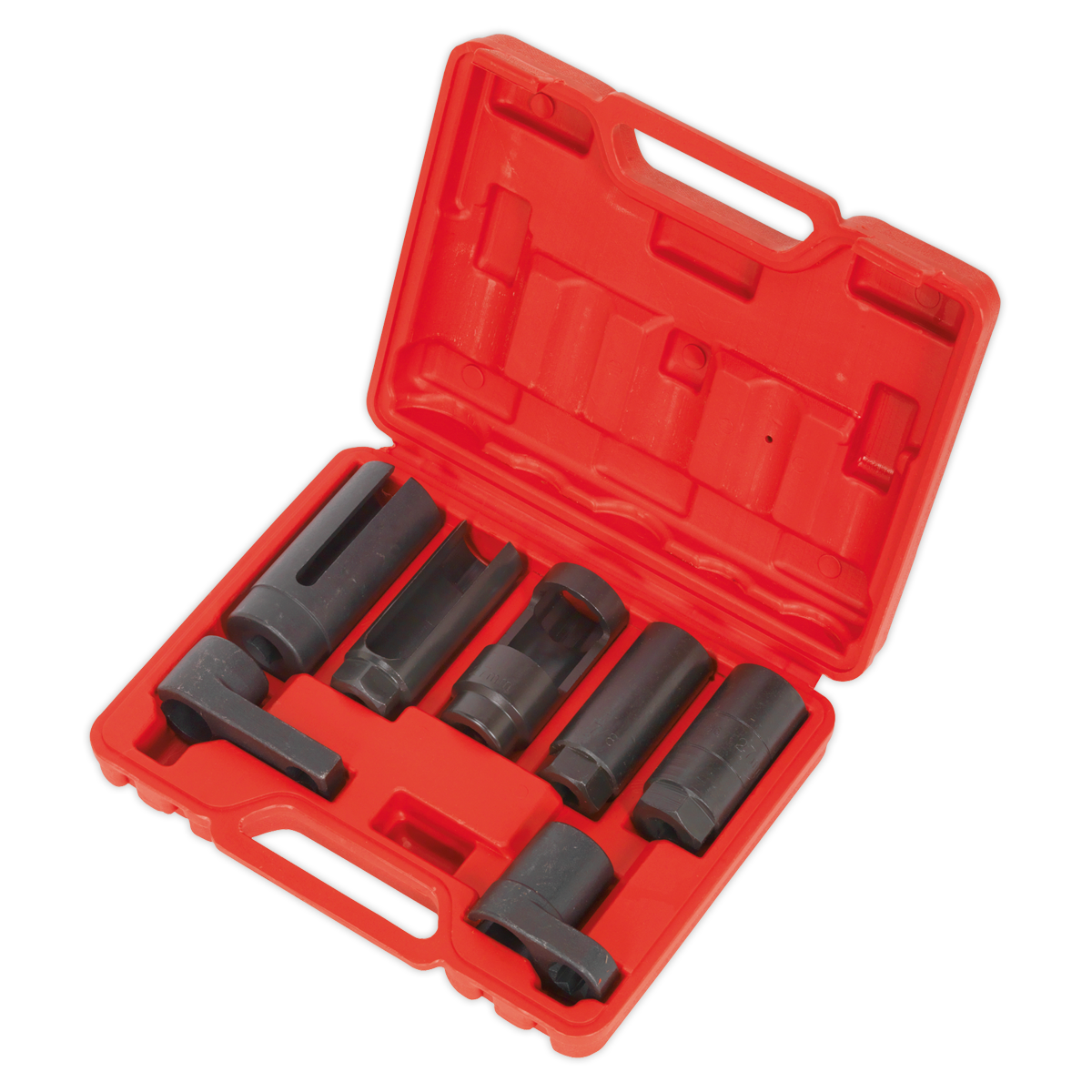 Oxygen Sensor Socket Set 3/8" & 1/2"Sq Drive 7pc SX032