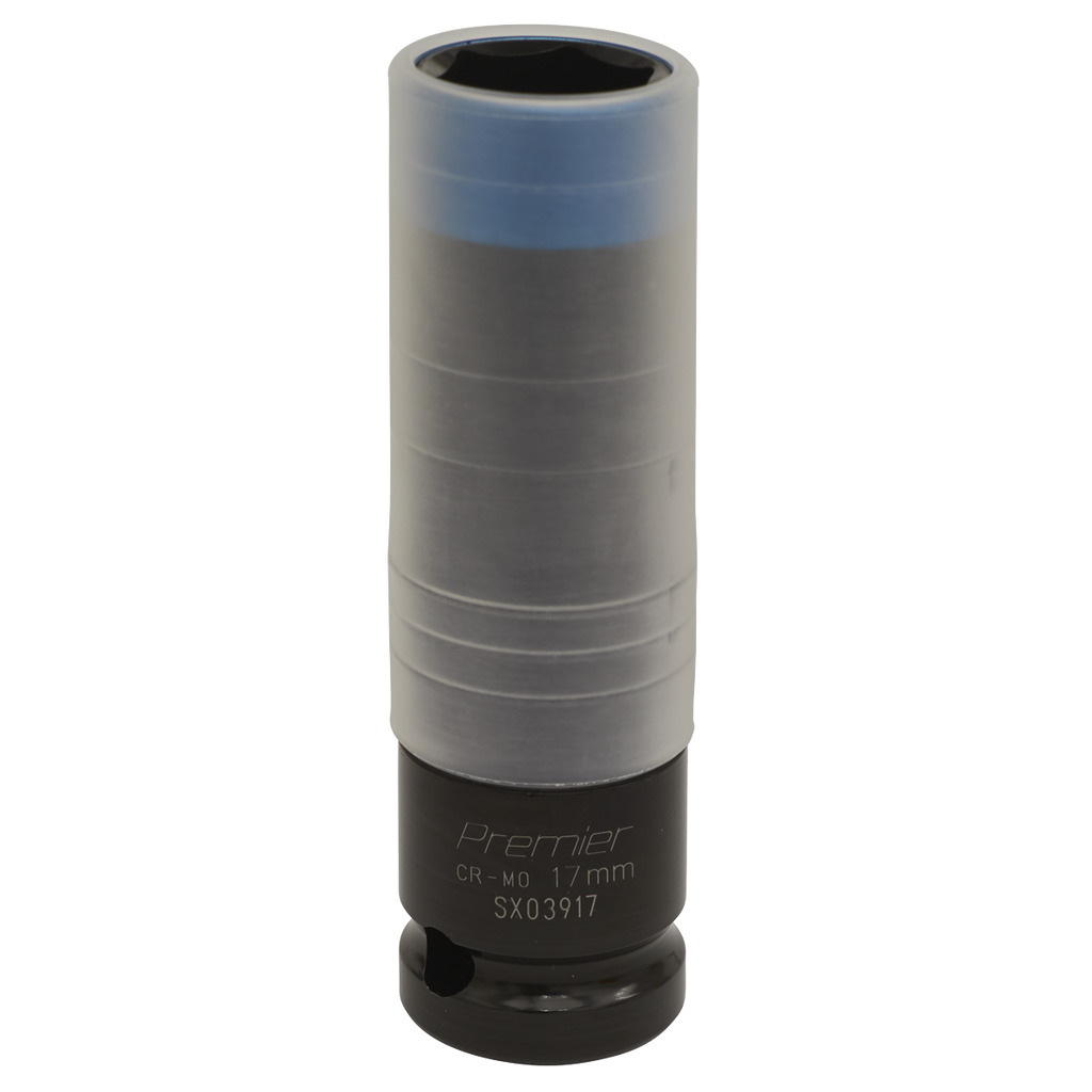 Alloy Wheel Ultra-Power Impact Socket 1/2"Sq Drive 17mm SX03917