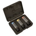 Alloy Wheel Ultra-Power Impact Socket Set 1/2"Sq Drive 3pc SX039
