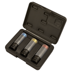 Alloy Wheel Ultra-Power Impact Socket Set 1/2"Sq Drive 3pc SX039