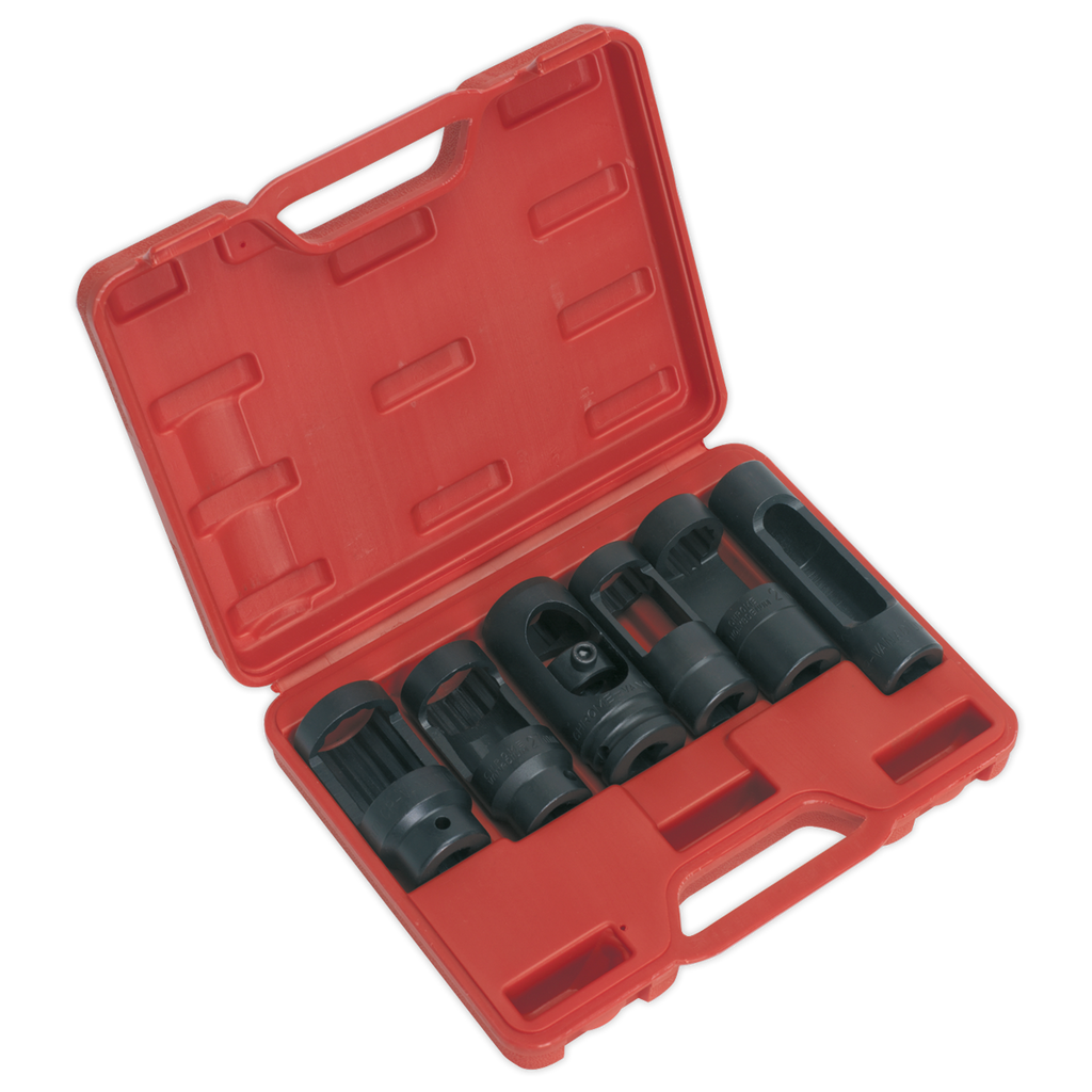 Diesel Injector Window Socket Set 1/2"Sq Drive 6pc SX0401