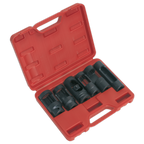 Diesel Injector Window Socket Set 1/2"Sq Drive 6pc SX0401