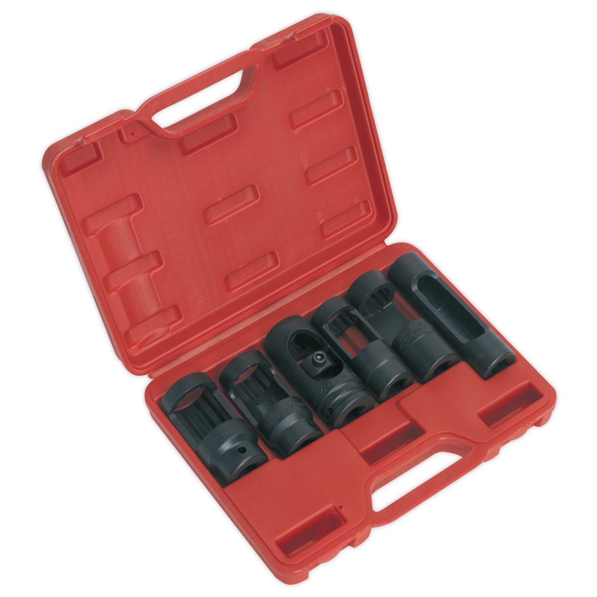 Diesel Injector Window Socket Set 1/2"Sq Drive 6pc SX0401