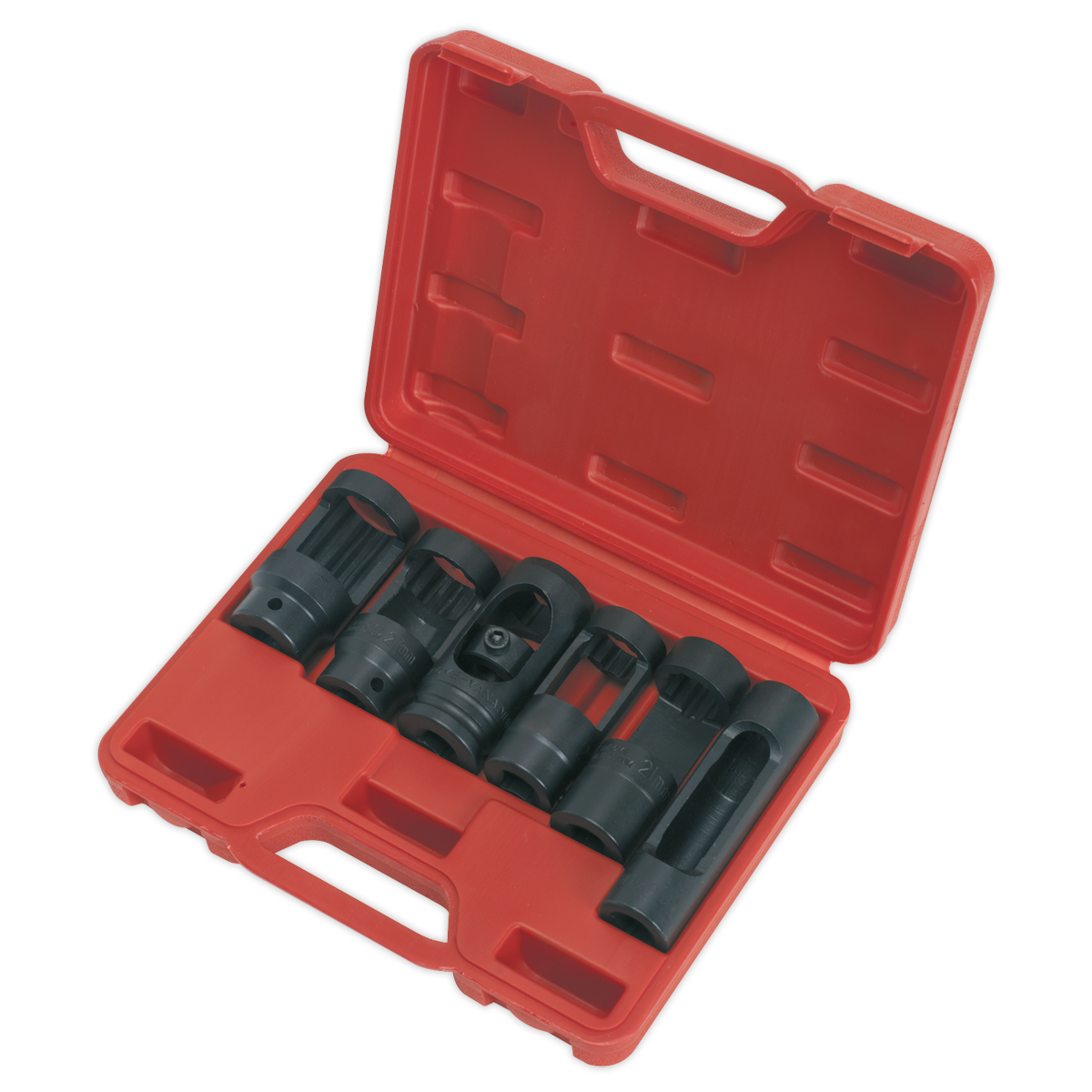 Diesel Injector Window Socket Set 1/2"Sq Drive 6pc SX0401