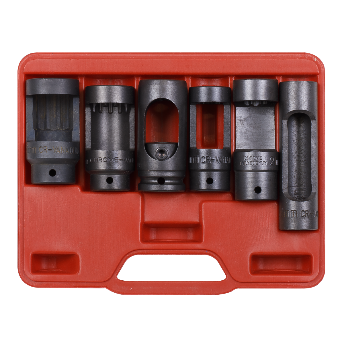 Diesel Injector Window Socket Set 1/2"Sq Drive 6pc SX0401