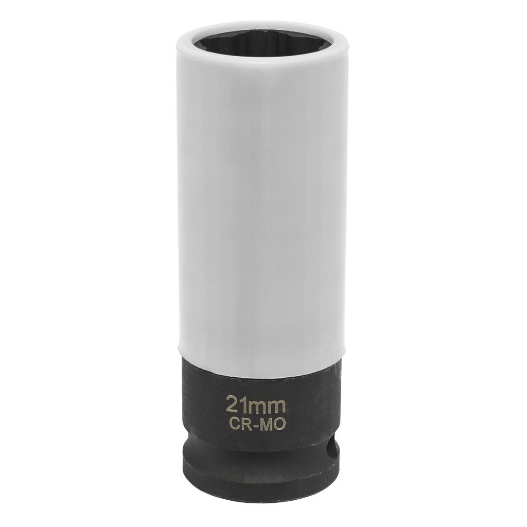 Alloy Wheel Star Profile Impact Socket for Hyundai 1/2"Sq Drive 21mm SX0421