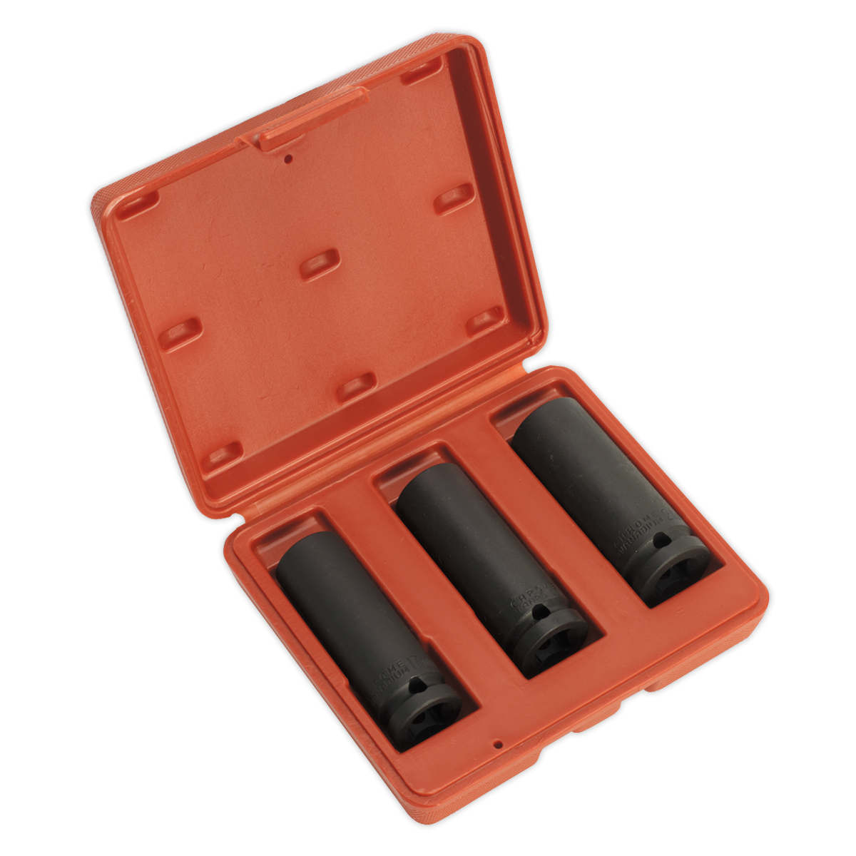 Deep Impact Socket Set 1/2"Sq Drive 3pc SX043