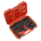 Oxygen & Diesel Injector Window Socket Set 1/2"Sq Drive 14pc SX045
