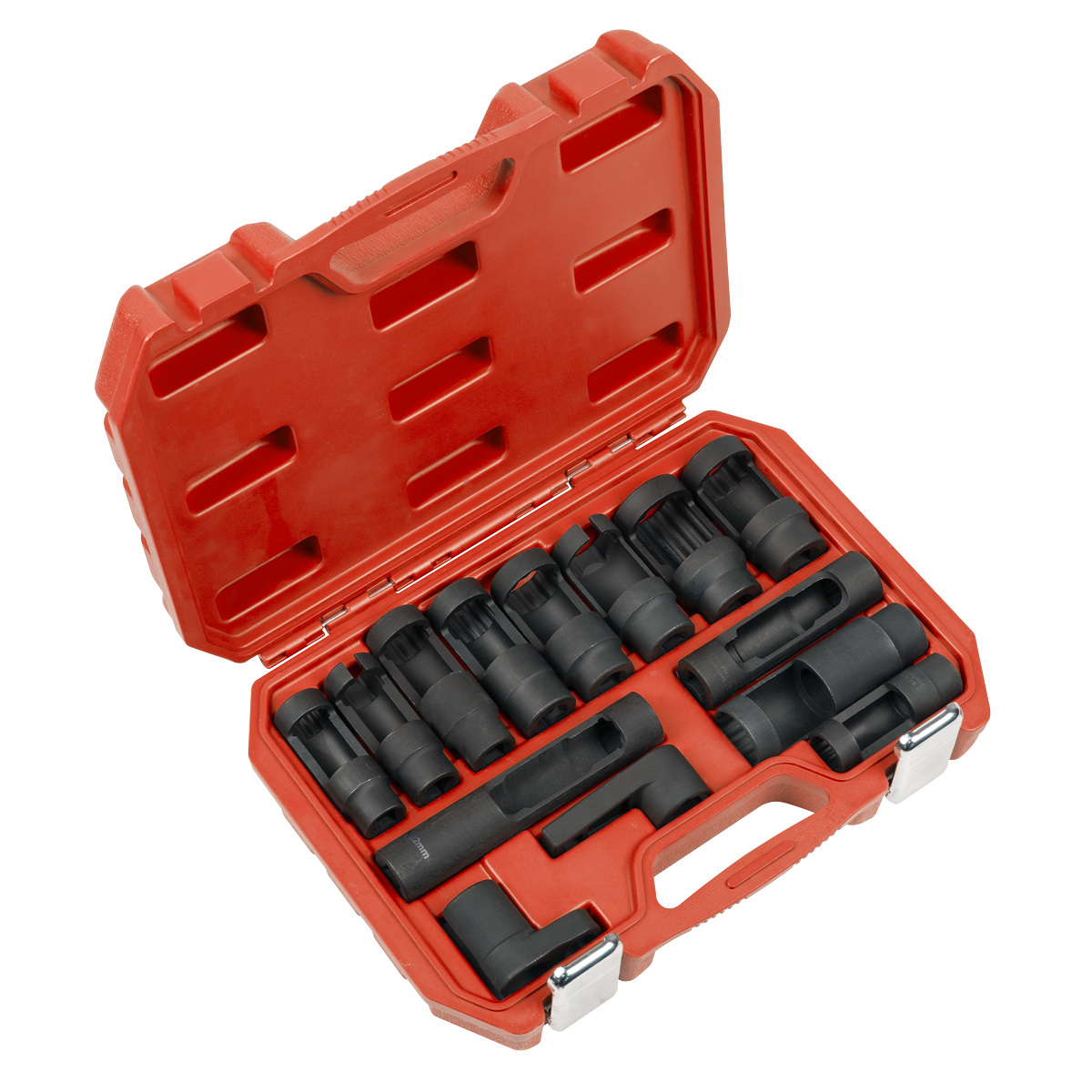 Oxygen & Diesel Injector Window Socket Set 1/2"Sq Drive 14pc SX045