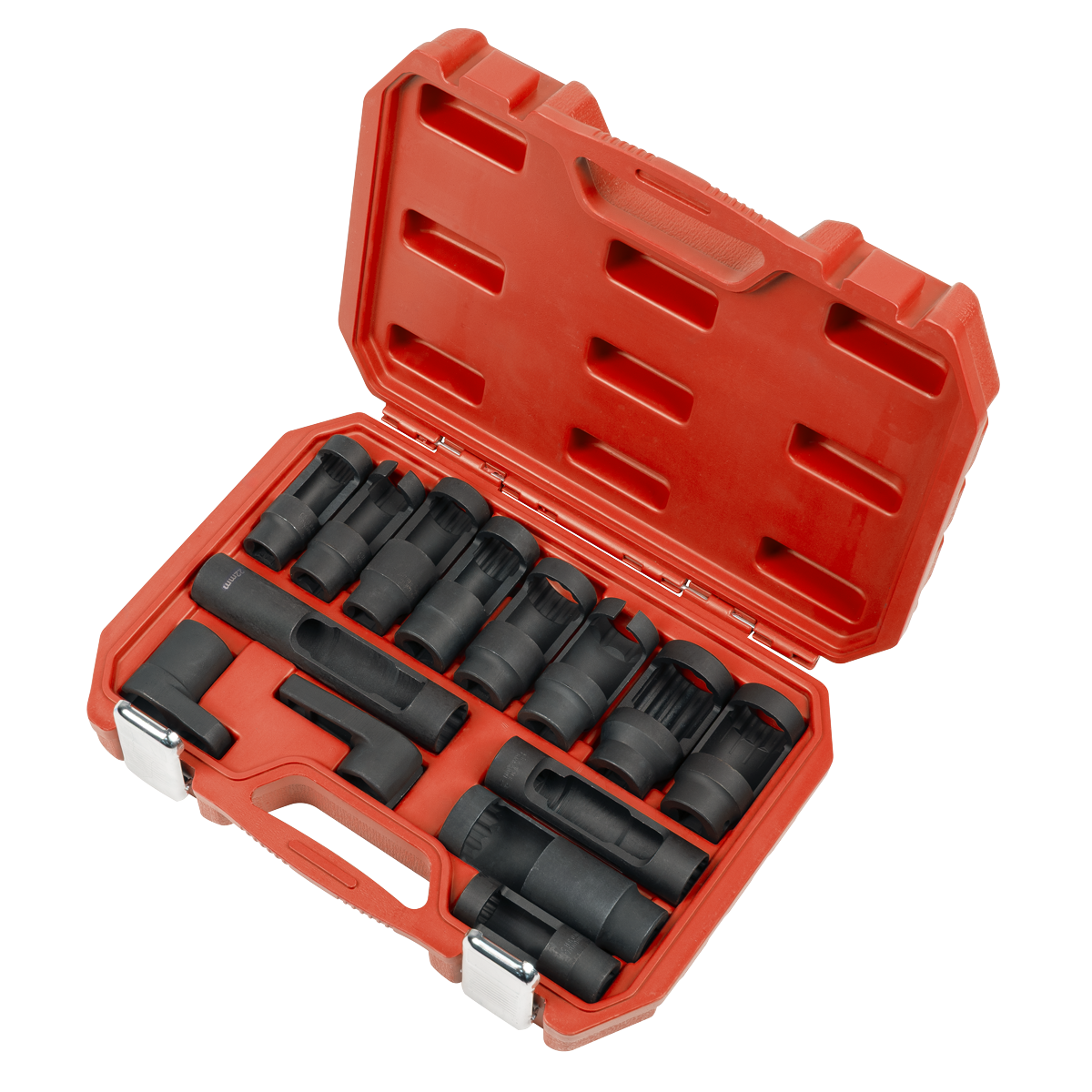 Oxygen & Diesel Injector Window Socket Set 1/2"Sq Drive 14pc SX045