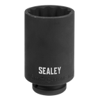 Impact Socket 1/2"Sq Drive 12-Point 46mm SX046