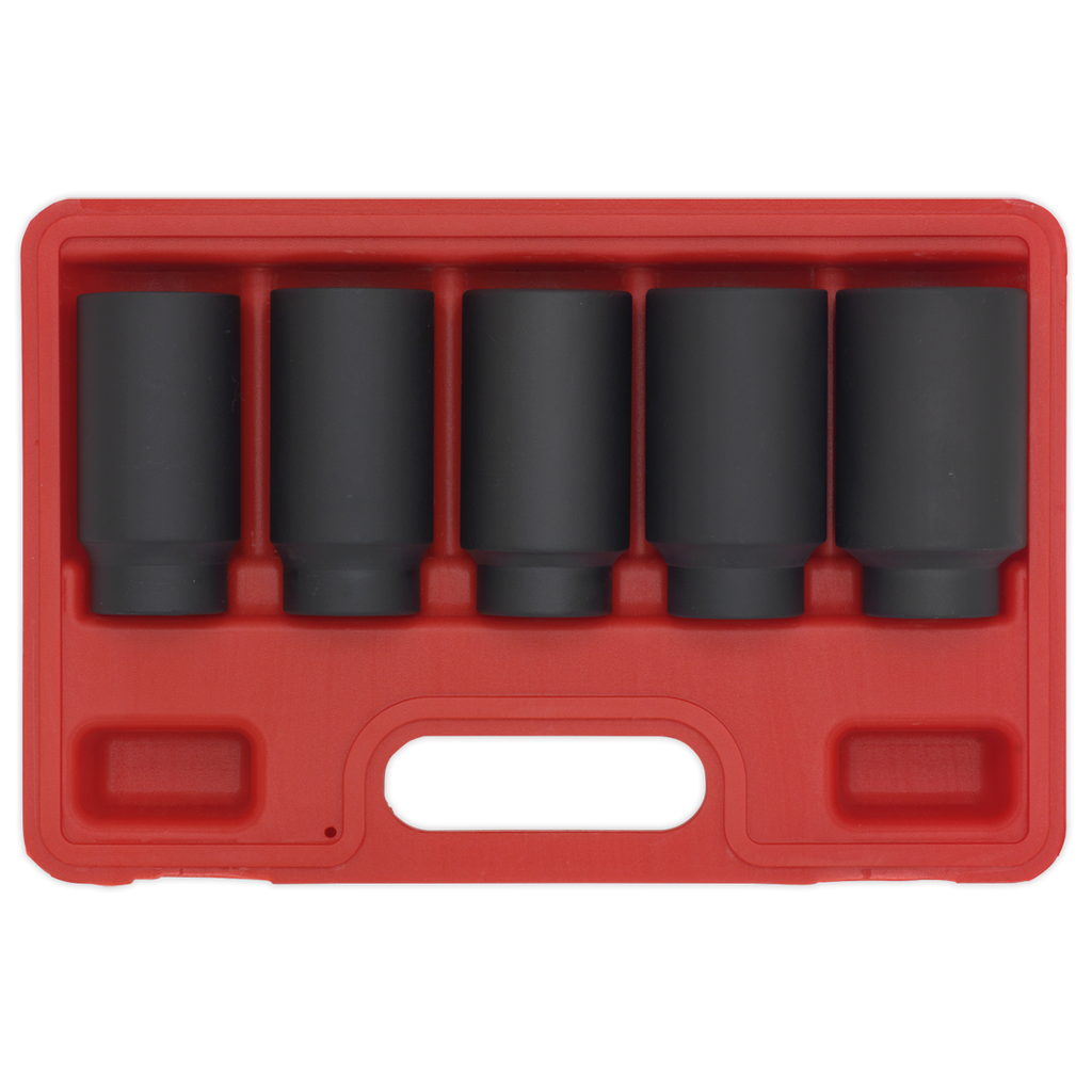 Impact Hub Nut Socket Set 1/2"Sq Drive 5pc SX050