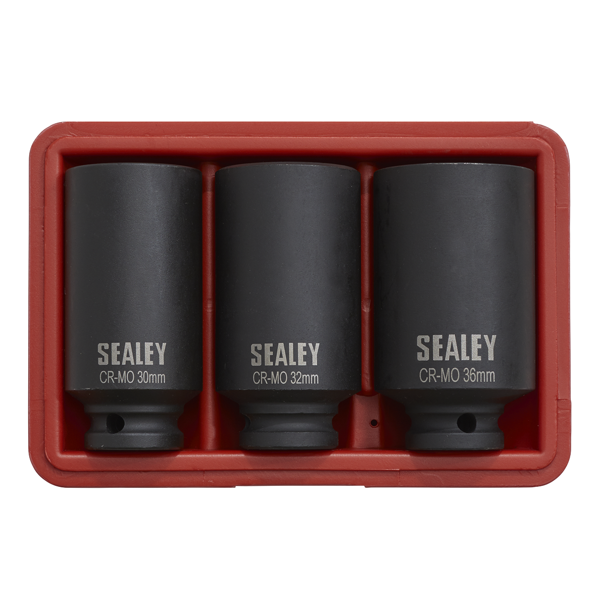 Impact Hub Nut Socket Set 1/2"Sq Drive 12-Point 3pc SX051