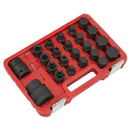 Impact Socket & Bit Set, 3/4"Sq & 1"Sq Drive 23pc SX054