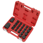Impact Socket & Bit Set, 3/4"Sq & 1"Sq Drive 23pc SX054