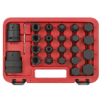 Impact Socket & Bit Set, 3/4"Sq & 1"Sq Drive 23pc SX054