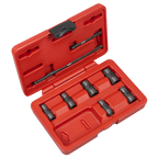 Flip Socket Set 1/4"Sq Drive 12-point 8pc SX08