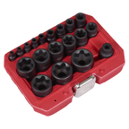 External TRX-P* Socket Set 19pc SX097