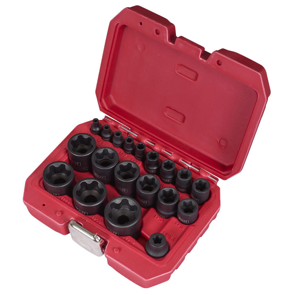 External TRX-P* Socket Set 19pc SX097