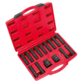 Impact Hex, TRX-Star* & TRX-Star* Female Socket Bit Set 3/4" & 1"Sq Drive 16pc SX098