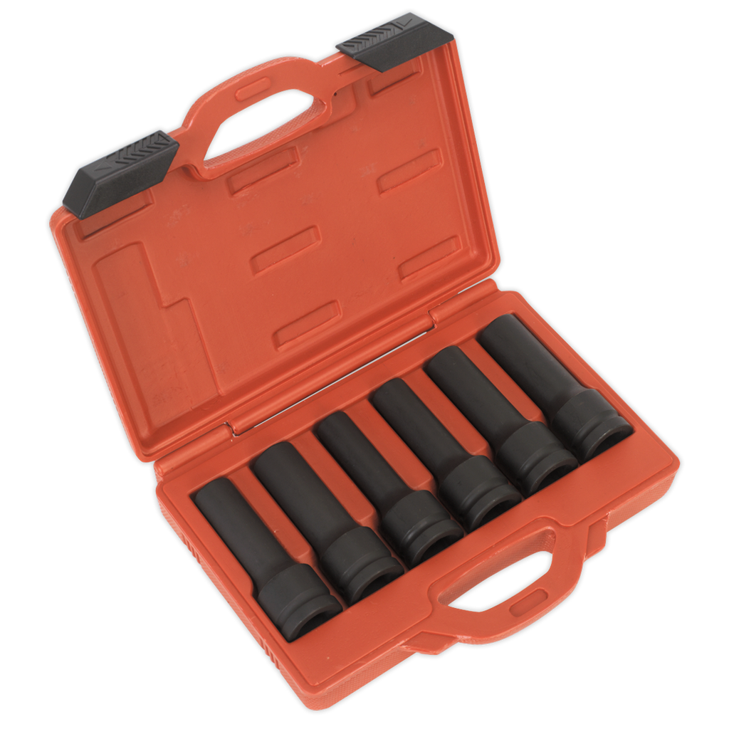 Impact & TRX-Star* Female Deep Socket Set 3/4"Sq Drive 12-Point 6pc SX099
