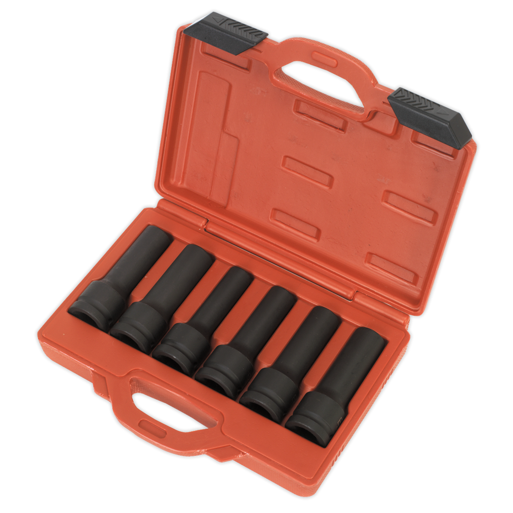 Impact & TRX-Star* Female Deep Socket Set 3/4"Sq Drive 12-Point 6pc SX099