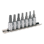TRX-TS* Security Socket Bit Set 1/4"Sq Drive 7pc SX106
