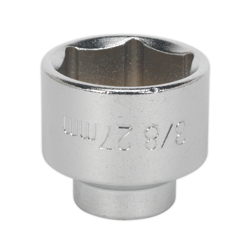 Low Profile Oil Filter Socket 3/8"Sq Drive 27mm SX112