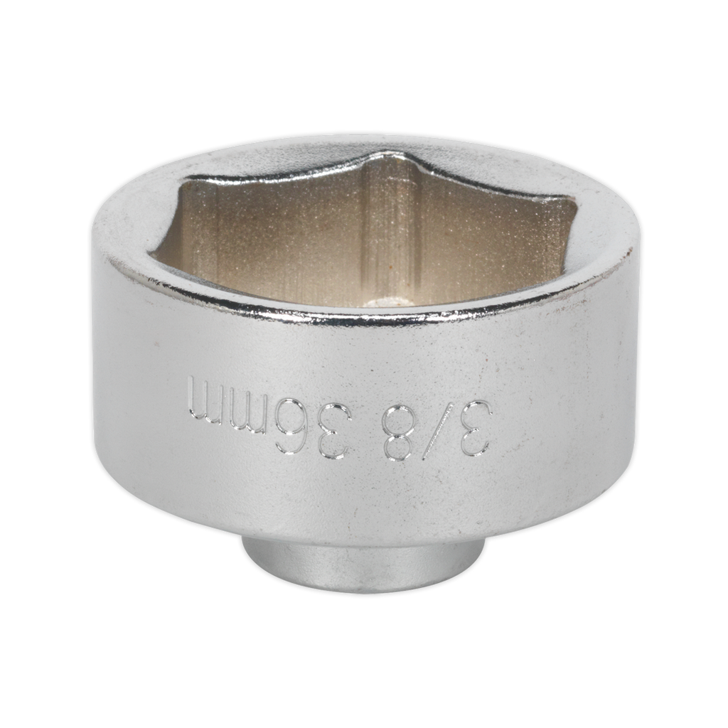 Low Profile Oil Filter Socket 3/8"Sq Drive 36mm SX114