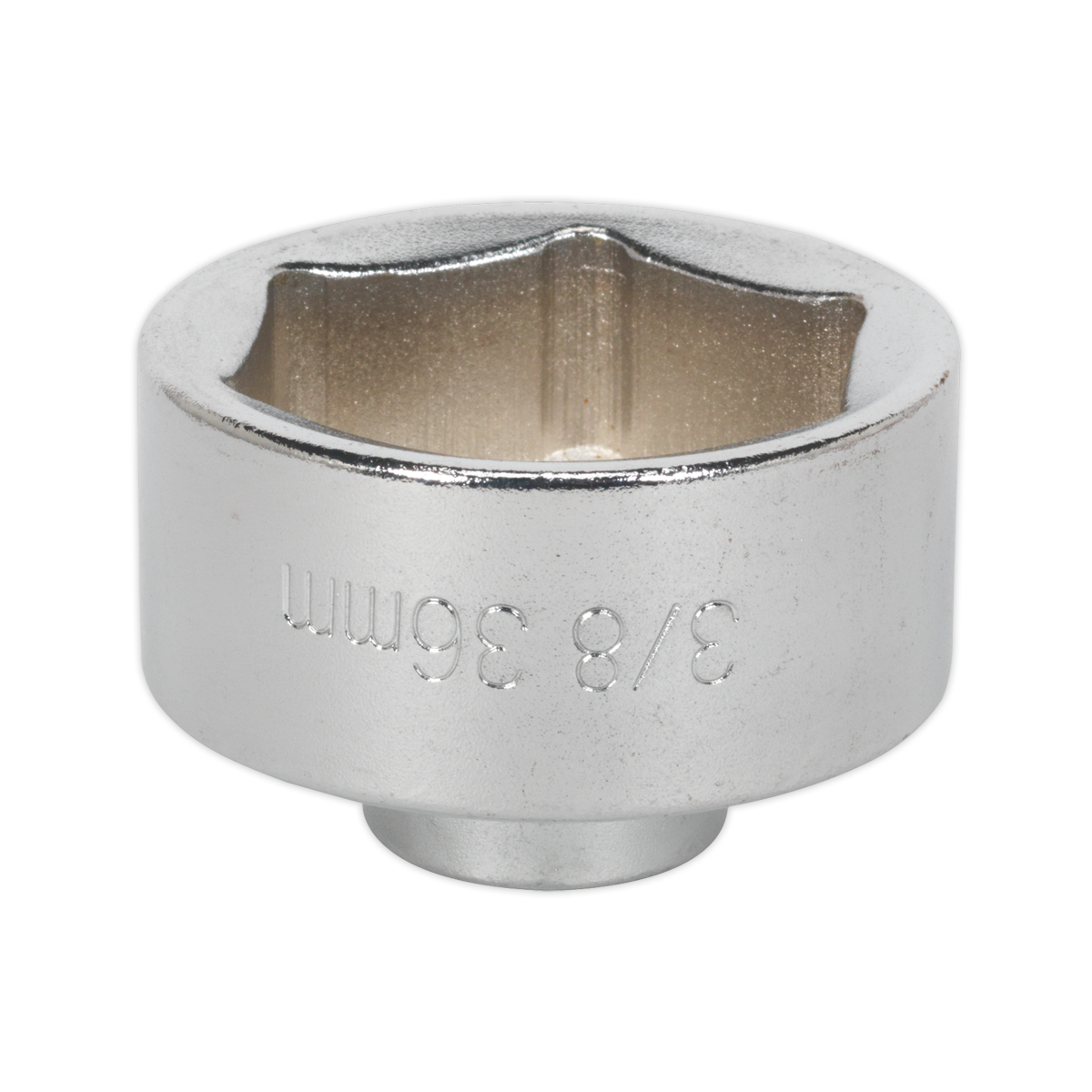 Low Profile Oil Filter Socket 3/8"Sq Drive 36mm SX114