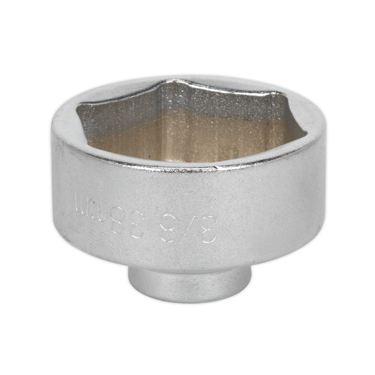 Low Profile Oil Filter Socket 3/8"Sq Drive 38mm SX115