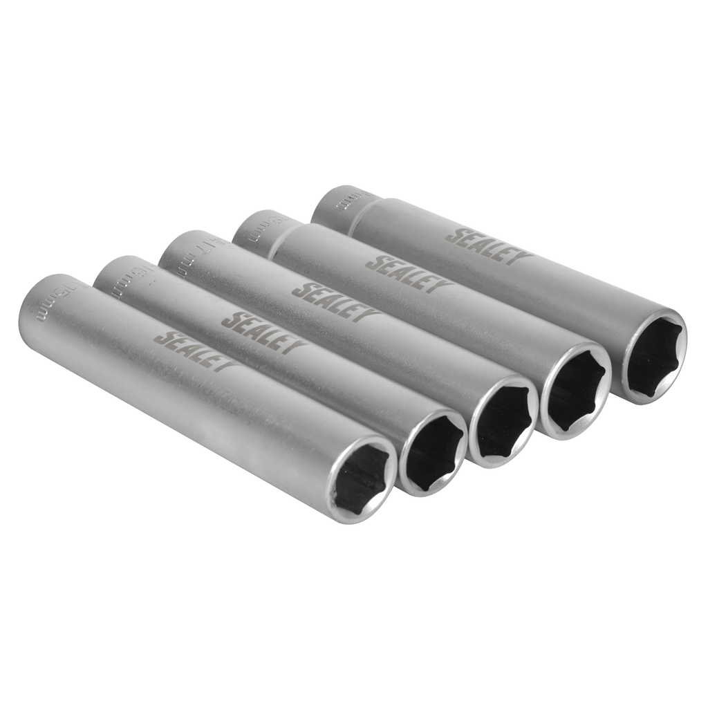 Extra-Deep Socket Set 1/2”Sq Drive 5pc SX1519