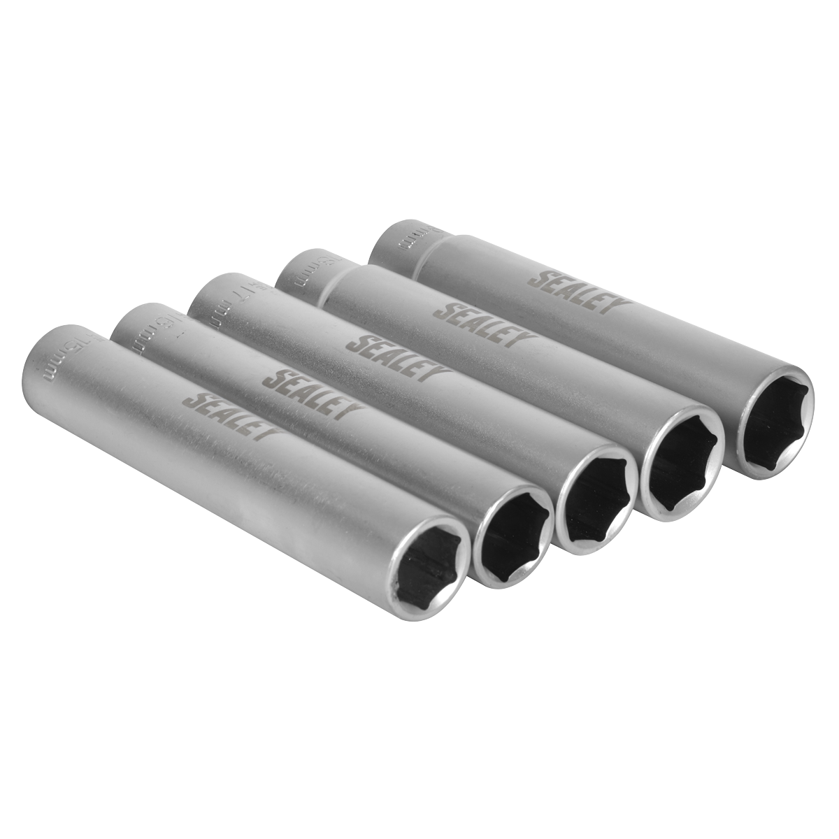 Extra-Deep Socket Set 1/2”Sq Drive 5pc SX1519