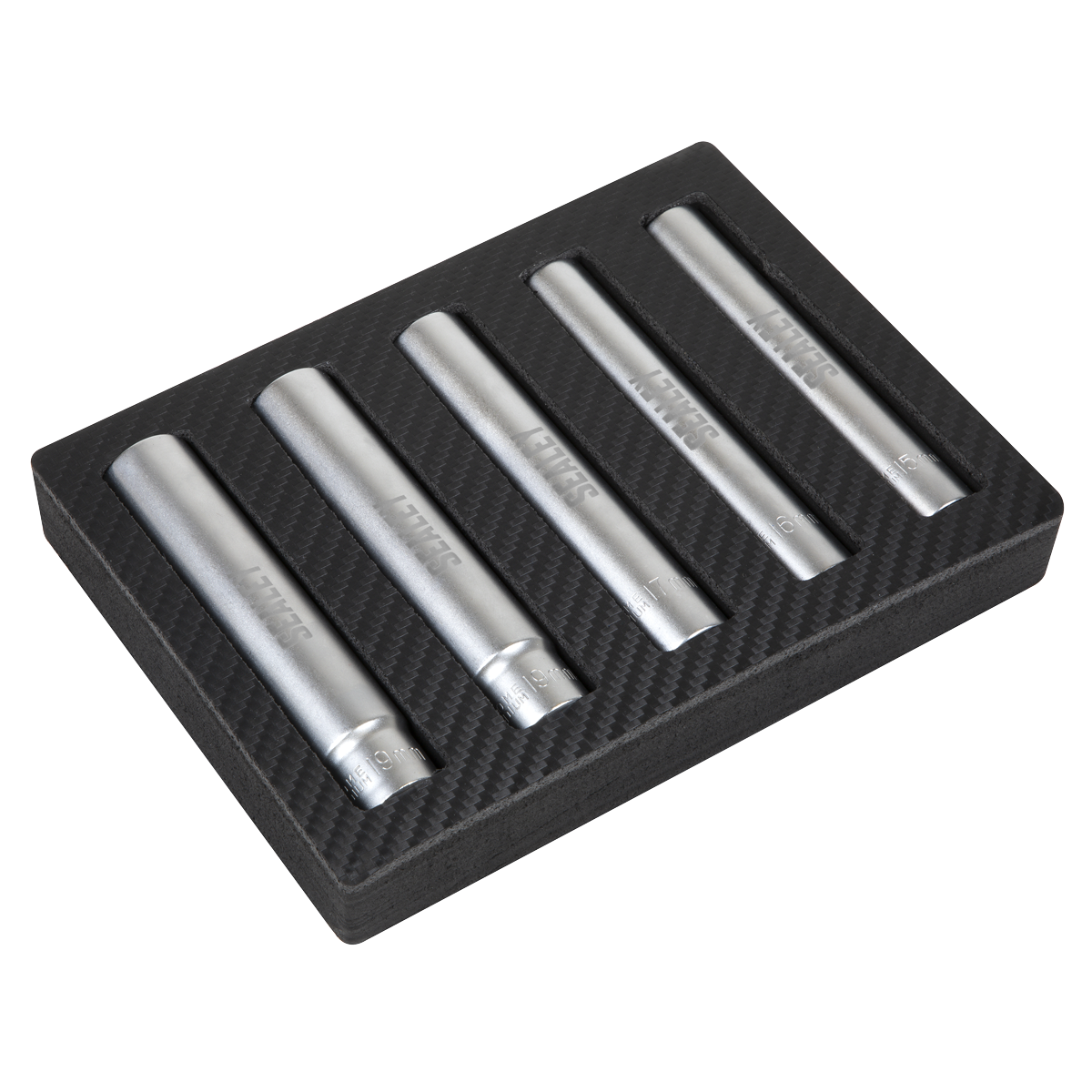 Extra-Deep Socket Set 1/2”Sq Drive 5pc SX1519