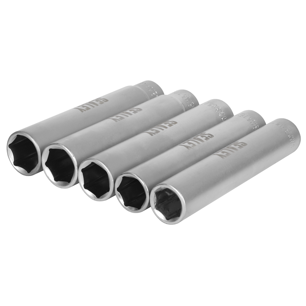 Extra-Deep Socket Set 1/2”Sq Drive 5pc SX1519