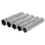 Extra-Deep Socket Set 1/2”Sq Drive 5pc SX1519