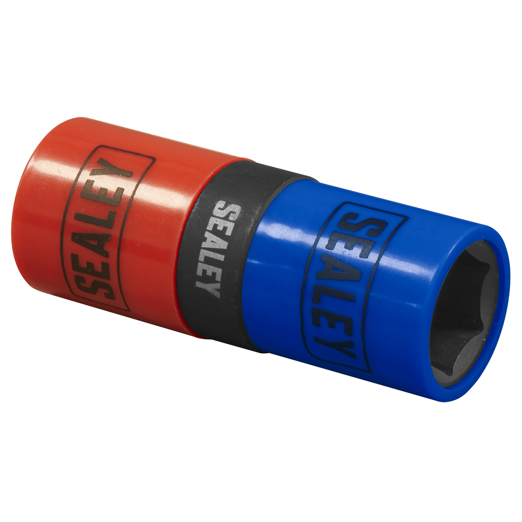 Double Ended Alloy Wheel Impact Socket 1/2"Sq Drive 18.5 x 19.5mm SX1819S