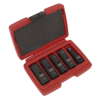 Double Ended Impact Socket Set 1/2"Sq Drive 5pc SX1820