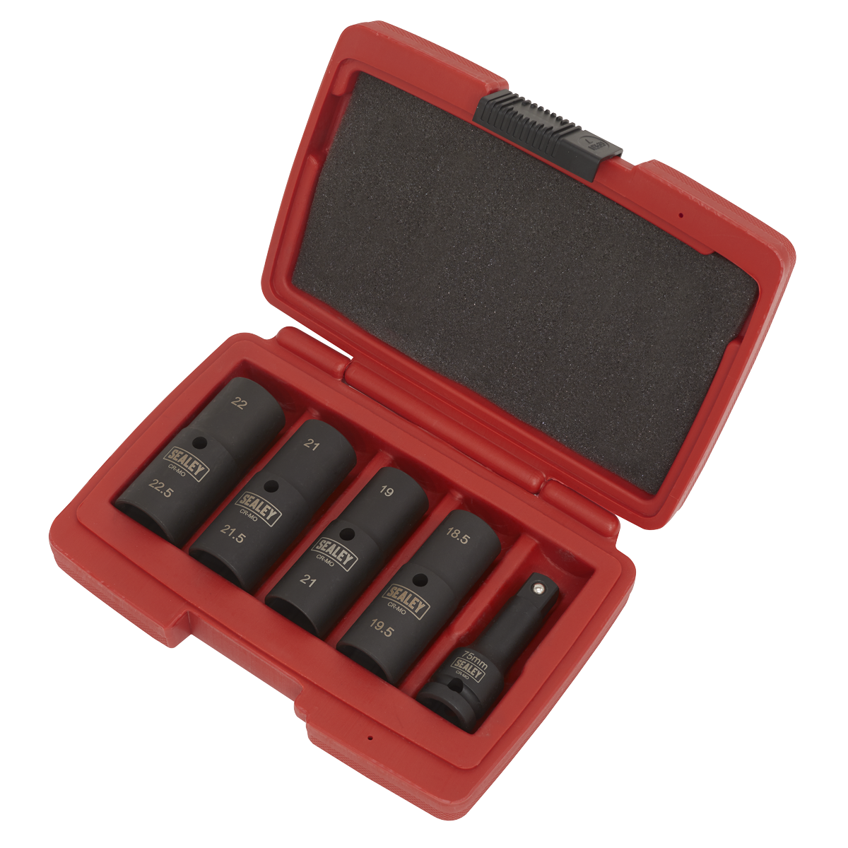 Double Ended Impact Socket Set 1/2"Sq Drive 5pc SX1820