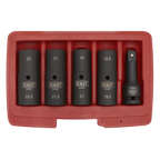 Double Ended Impact Socket Set 1/2"Sq Drive 5pc SX1820
