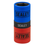 Double Ended Alloy Wheel Impact Socket 1/2"Sq Drive 27 x 27.5mm SX1822S