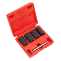 Locking Wheel Nut Removal Set 1/2"Sq Drive 5pc SX201