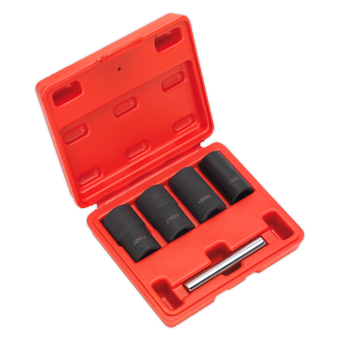 Locking Wheel Nut Removal Set 1/2"Sq Drive 5pc SX201