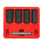Locking Wheel Nut Removal Set 1/2"Sq Drive 5pc SX201