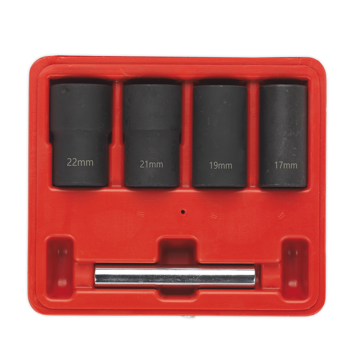Locking Wheel Nut Removal Set 1/2"Sq Drive 5pc SX201