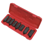 Locking Wheel Nut Removal Set 1/2"Sq Drive 8pc SX202