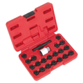 Locking Wheel Nut Key Set for Audi 22pc SX206